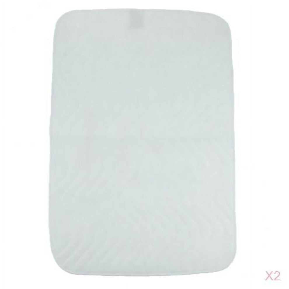 2pcs Incontinence Bed Pads Reusable Underpad Chair and Mattress Protectors
