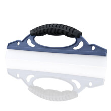 QenASHaing 12.6in Silicone Squeegee with T-Shape Vane & Ergonomic Handle — Scratch-Free Drying for Car Windows, Shower Doors, Tiles, Glass