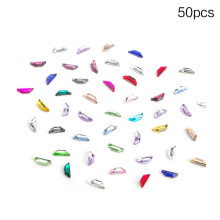 Nail Art Rhinestones Charms Decor Colored Irregular 50pcs