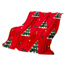 Couverture polaire de Noël en velours luxueux – Jeté ultra doux et confortable pour le lit, le canapé et cadeau (100 cm 150 cm)