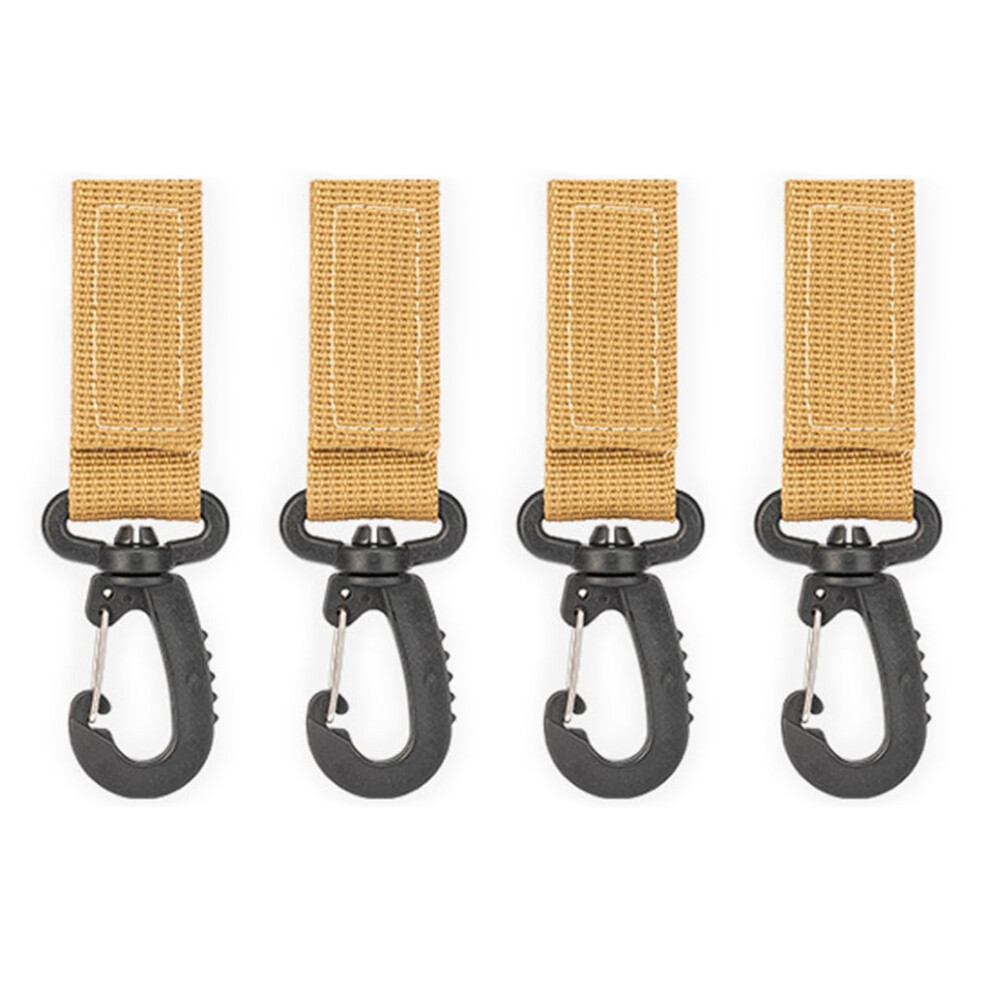 4Pcs Belt Hanging Carabiners Hook Belt Clip Key Buckles For Outdoor Sports 9329345303111