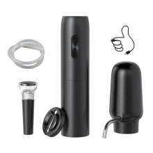 Verseur et aérateur de vin électrique rechargeable, carafe à vin, bouchons de vin, accessoires pour femmes et amateurs de vin