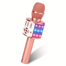 Wireless Karaoke Microphone with 4-in-1 Speaker and Party