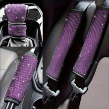 Tacar Ceap Gualainn Crios Sábhála Carr le Rhinestone
