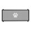 Justerbar nettinggrind for hund, 76 cm 1
