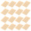 100Sheets Kraft Paper Stationery Vintage Lined Letter Writing Sheets 2