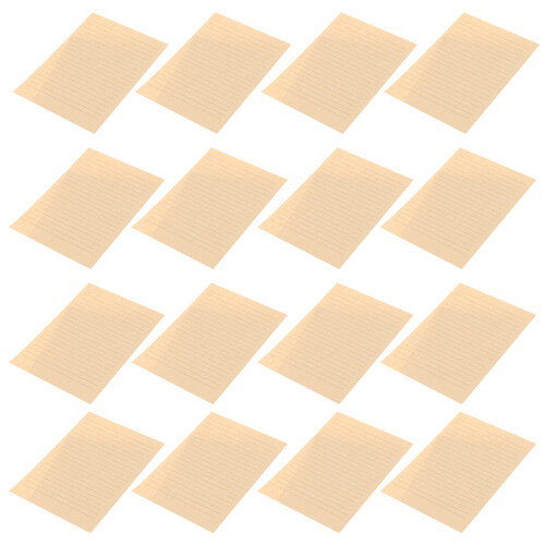100Sheets Kraft Paper Stationery Vintage Lined Letter Writing Sheets 1