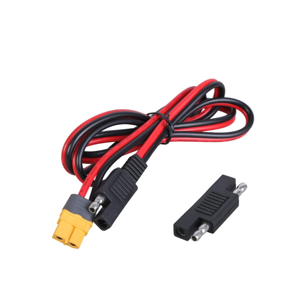 14Awg Xt60 To Sae Cable, Xt60 Female To Sae Solar Extension Power Cable With Sae Connector For Solar Panel Lipo Battery 9555307628101