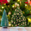 Plastic Christmas Tree Stand White Base for 4-5ft Trees 7-8 5