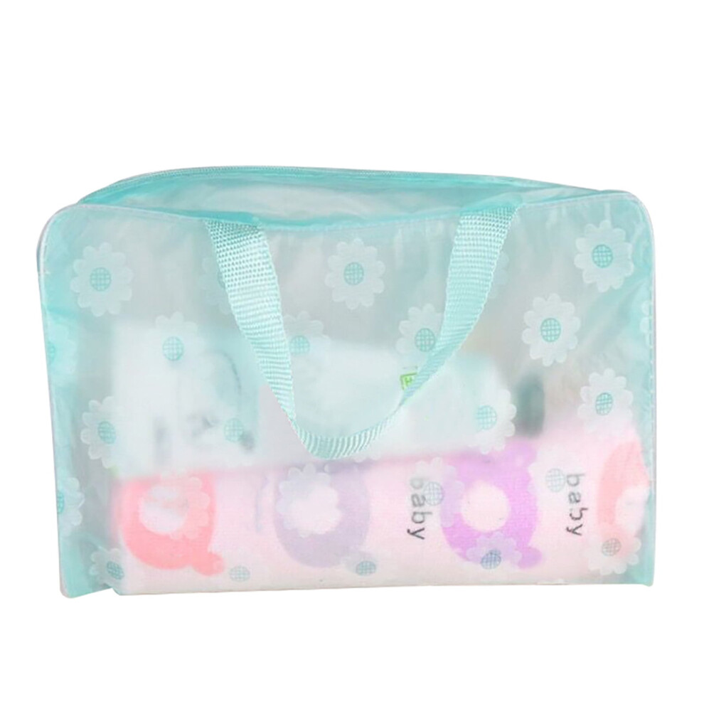 Floral Waterproof PVC Cosmetic Bag for Women â Large Travel Toiletry Organizer with Zipper, Carry-On Friendly & Gift Ready