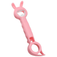4-in-1 Multi-Function Can & Bottle Opener for Jelly Jars, Wine, Beer – Nail-Protecting Tool for Elderly & Arthritis Sufferers
