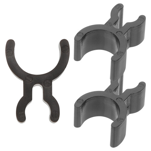 3Stk Schwarze ABS Stiftclips Für Trompete Hörner Kompakt Und Elastisch 2