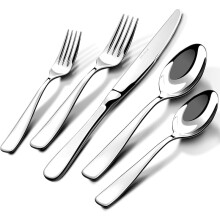 Ménagère en acier inoxydable 18/10, 40 pièces pour 8 personnes