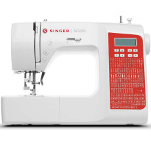 Nähmaschine, 200 Stichprogramme, Rot