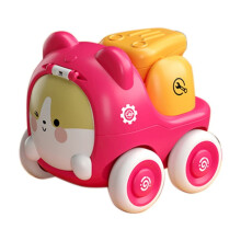 Baby Animal Pull Back and Go Truck Toys, Cars Toys voor jongens en meisjes van 1, 2 en 3 jaar, verjaardagscadeaus voor peuters, kleuters en kinderen
