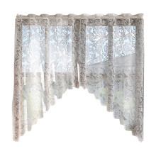 Lace Half Curtain Shade for Kitchen & Bathroom – Elegant Home Decor, Versatile Fabric Pair for Living Room/Bedroom, Easy Install – Compatible with