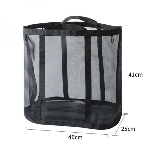 Panier à linge mural pliable en nylon respirant