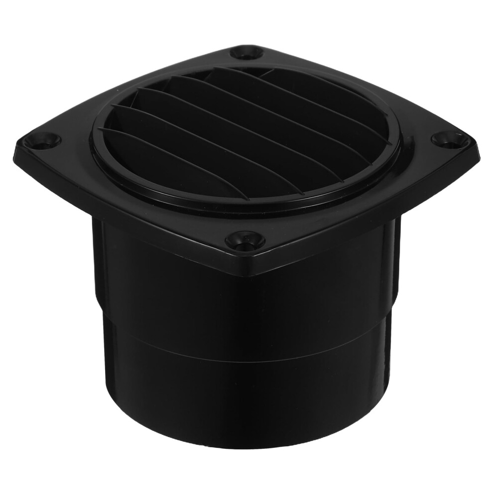 Rv Roof Mushroom Vent Cap For Circular Air Ventilation 1Pcs Black 9555307626190