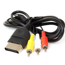 1.8m Audio Video Composite AV Cable 3 RCA Home TV Wire Cord for Xbox Console