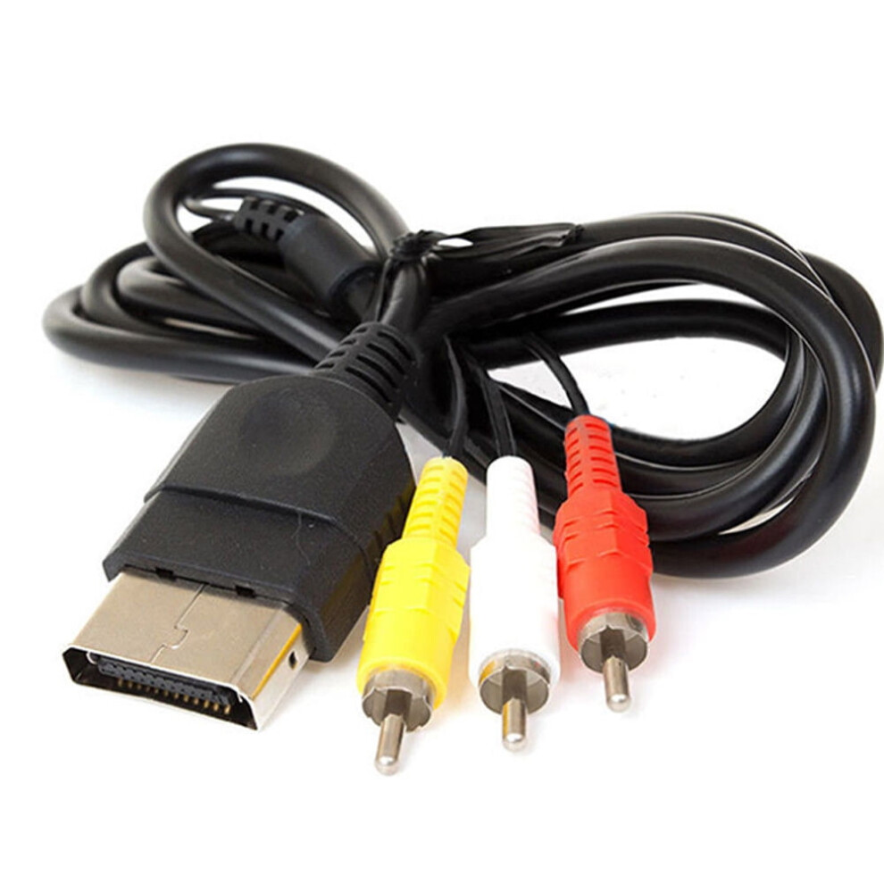 1.8M Audio Video Composite Av Cable 3 Rca Home Tv Wire Cord For Xbox Console 9402001224507