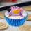 100 τεμάχια μπλε μίνι περιτυλίγματα για cupcakes, χάρτινα ποτήρια για muffins tulip, θήκες 1