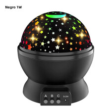 Lumină de noapte cu proiector de stele, LED rotativ de 1W
