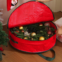 Christmas Decoration Garland Storage Bag – Waterproof, with Handle, Compatible with Holiday Decor