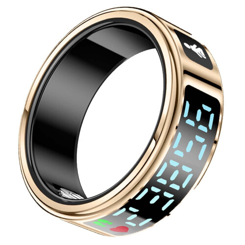 Smart Ring mit Display, einstellbare Größe