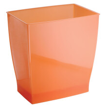 Small bathroom trash can, suitable for the master bathroom, guest bathroom or office, blue