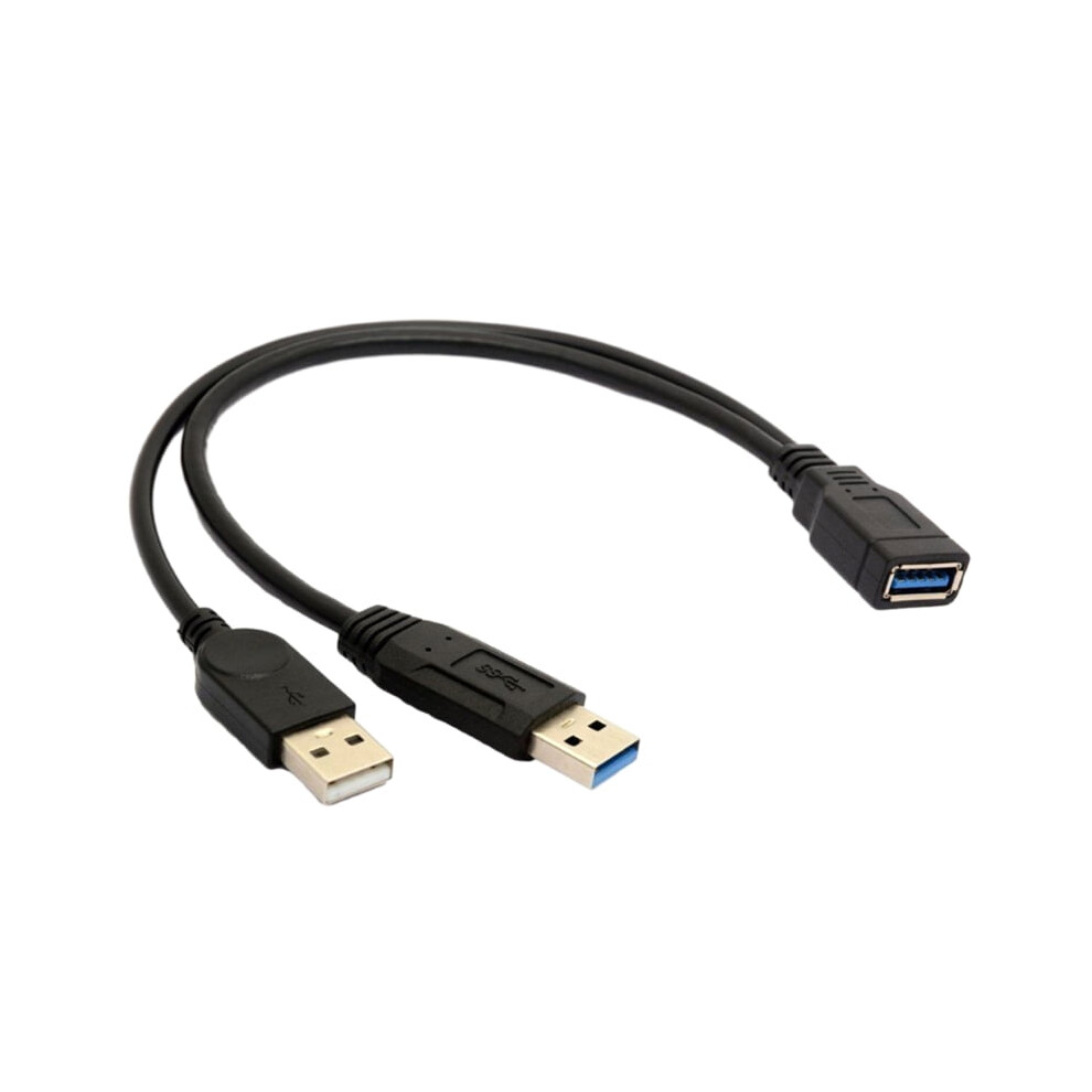 Usb3.0 Adapter Usb3.0 To 2 Usb Converter Extension Charging And Single Data Transfer Usb Splitter Adapter 9555307627821