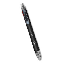 Porte-mine multifonction 5 couleurs, stylo Ă bille multifonction multicolore avec mine automatique de 0,7 mm