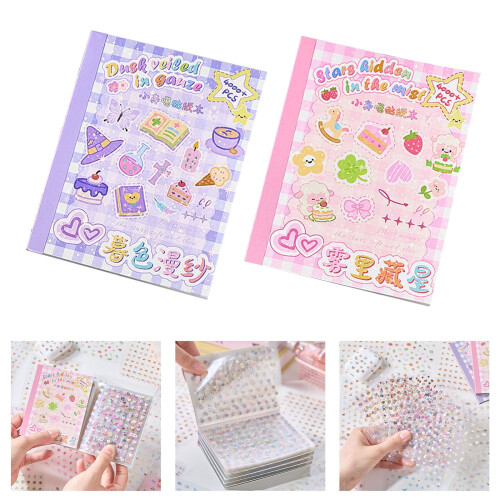 Tiny Decos Sticker Set Includes PET Stickers for Craft Enthusiasts 1