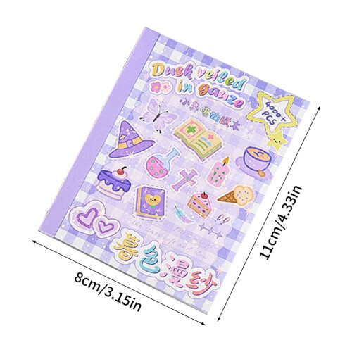 Tiny Decos Sticker Set Includes PET Stickers for Craft Enthusiasts 2