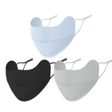 3PCS UV Face Mask Sun Protection,UPF 50+ Sun Protective UV Face Mask for Women Washable Reusable