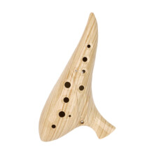 12 Hole Ocarina Crafts Instrument Accessories Portable Resin Lightweight Stylish Yellow