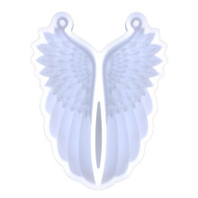 Mirror Angel Wing Ornament Mold Silicone 1pc
