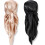 Silk Head Scarf 35 Inch 2 Pcs Large Square 1
