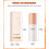 Stylo surligneur effet nacré texturé semi-transparent 6,8 g 2