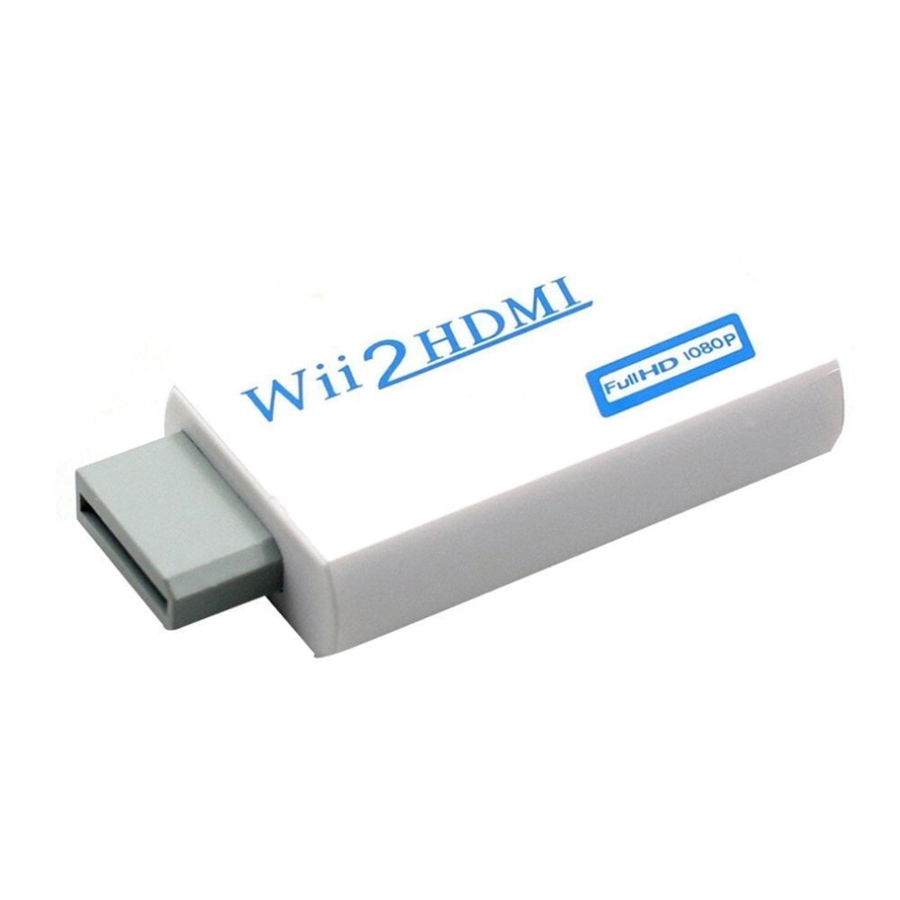 Wii To Hdmi 720P / 1080P Hd Output Upscaling Converter - Supports All Wii Display Modes, Hdmi Upscale To 720P Or 1080P Output 9377112538327