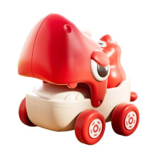 Dinosaur Pull-Back Toy Car with Opening Mouth 1pc