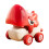Dinosaur Pull-Back Toy Car with Opening Mouth 1pc 1