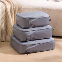 Portable Travel Clothes Storage Bag Set with Separate Compartments, Wrinkle Reduction – Compatible with Topliu
