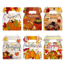 Thanksgiving Pumpkin Decor Set 6 Pieces