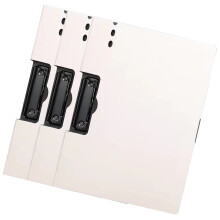 Letter Size Clipboard Folder with Double Clips Office File Organiser Binder Punchless with Spring Action Clamp
