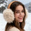 Ear Muffs Foldable Imitation Wool Warm 1 Pair 1