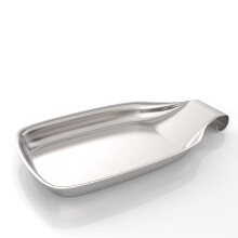 Spoon Rest for Stove Top 8.1" X 4.3" Large Stainless Steel Spoon Rest Heavy Duty Holder for Kitchen Spatula Ladle Brush