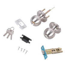 Round Shaped Nonlocking Doorknob Stainless Steel Door Knobs Knobset Metal Handle Knob NonLocking Interior Door Handles