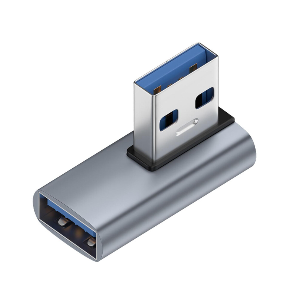 Usb 3.0 90 Degree A Male To Female Adapter 10Gbps 913466136223