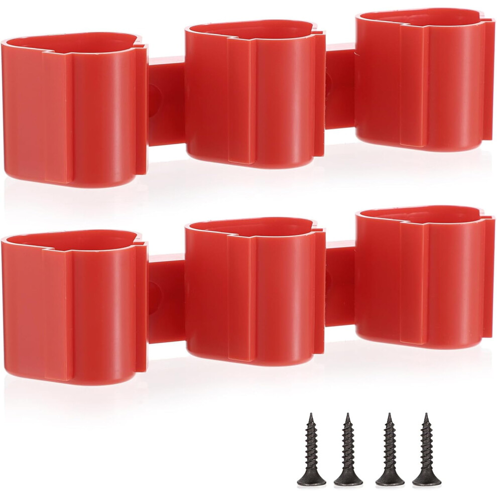 2-Pack Battery Holders Compatible With Milwaukee M12 & Bosch 12V, Wall-Mountable Tool Storage Racks 9027700076884