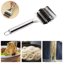 Stainless Steel Manual Noodle Cutter for Homemade Noodle and Pasta Making,Multi Function Noodle Tool for Kitchen Cooking